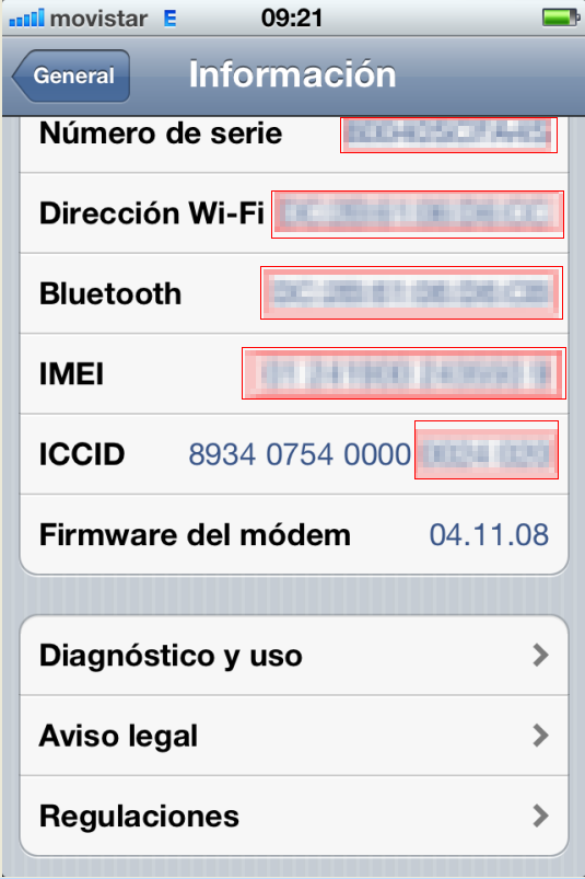 sin servicio o error sim